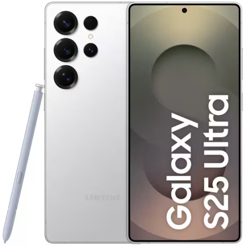 Samsung Galaxy S25 Ultra 12GB Ram 256GB Titanium White Silver 5G